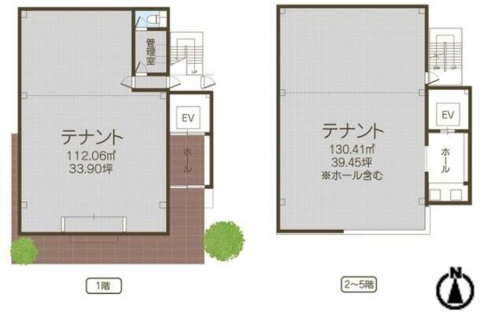 【貸店舗・事務所】大阪府高槻市城北町
