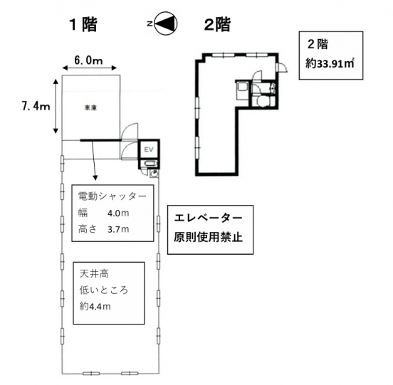 【貸倉庫事務所】大阪府八尾市老原