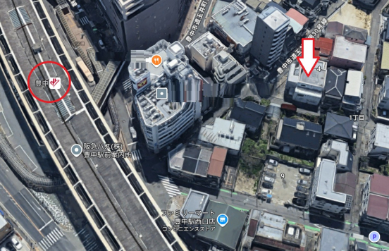 【貸店舗事務所】大阪府豊中市玉井町