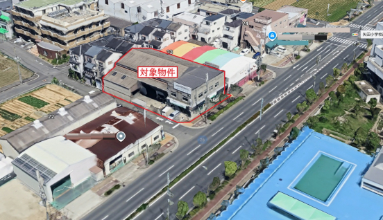 【貸倉庫】大阪府大阪市東住吉区公園南矢田