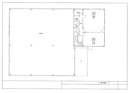 【貸倉庫事務所】大阪府東大阪市新庄西