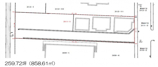 【事業用地】大阪府高槻市宮野町