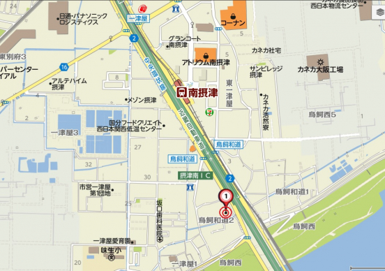 【貸土地】大阪府摂津市鳥飼和道