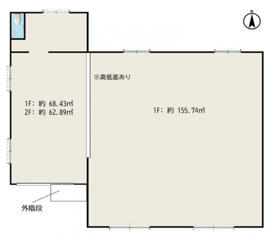 【貸倉庫・工場】大阪府東大阪市弥生町
