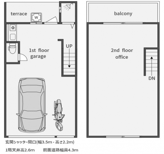 【貸ガレージ】大阪府摂津市香露園