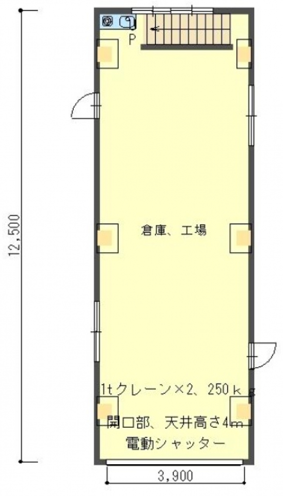 【貸倉庫】大阪府大阪市西淀川区福町