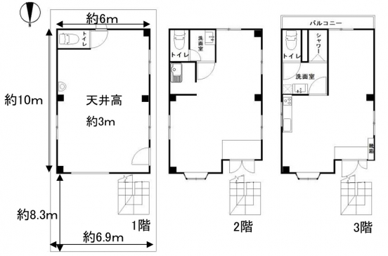 【売倉庫・事務所・店舗】大阪府堺市西区鳳中町
