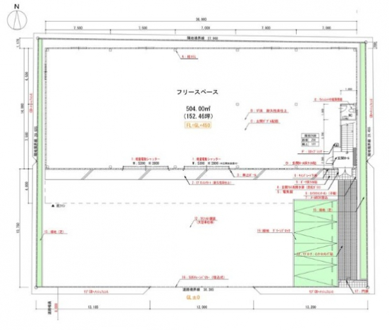 【貸倉庫・事務所】京都府京都市伏見区中島外山町