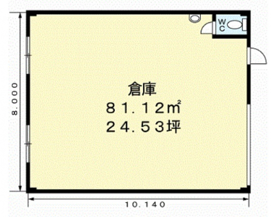 【貸倉庫】大阪府大東市寺川