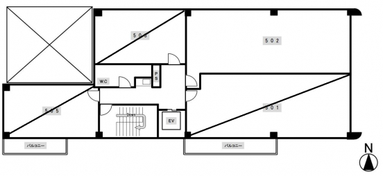 【貸事務所】大阪府吹田市広芝町 502