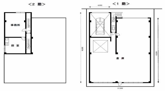 【貸倉庫・事務所】大阪府摂津市鳥飼銘木町