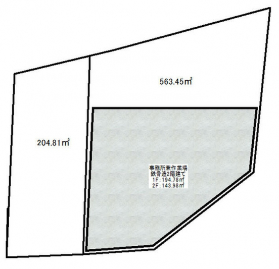 【貸店舗・倉庫】大阪府枚方市北中振