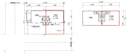 【貸倉庫・事務所】大阪府東大阪市楠根　B室