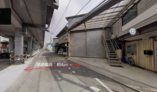 【貸倉庫・工場】大阪府高槻市辻子