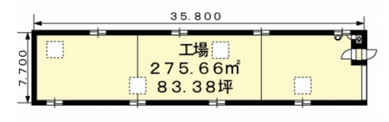 【貸工場】大阪府東大阪市日下町