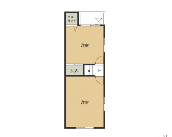 【収益物件（3DK×2戸）】大阪府摂津市鳥飼野々