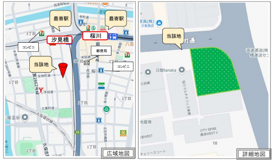 【貸事務所倉庫】大阪府大阪市浪速区桜川