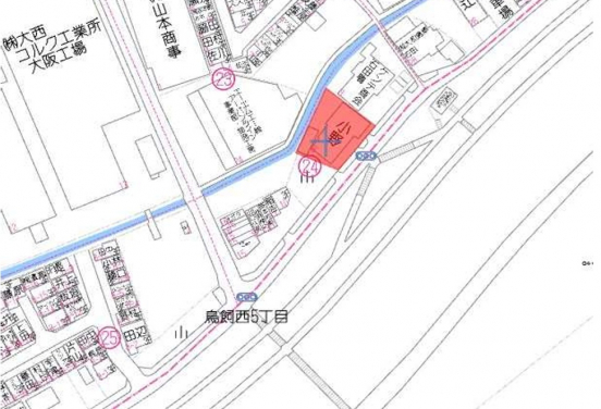 【売土地】大阪府摂津市鳥飼西