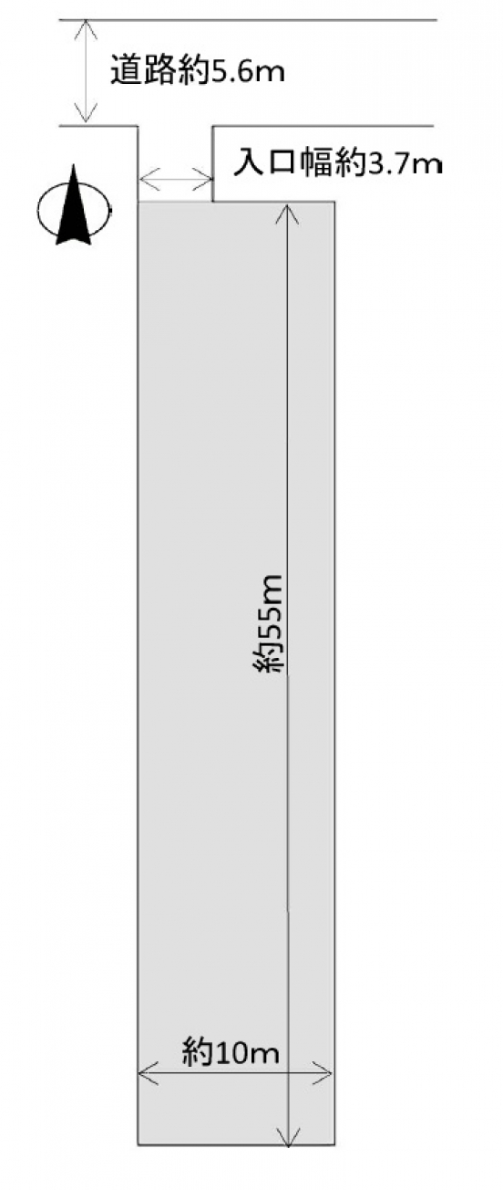 【貸土地】大阪府茨木市鮎川