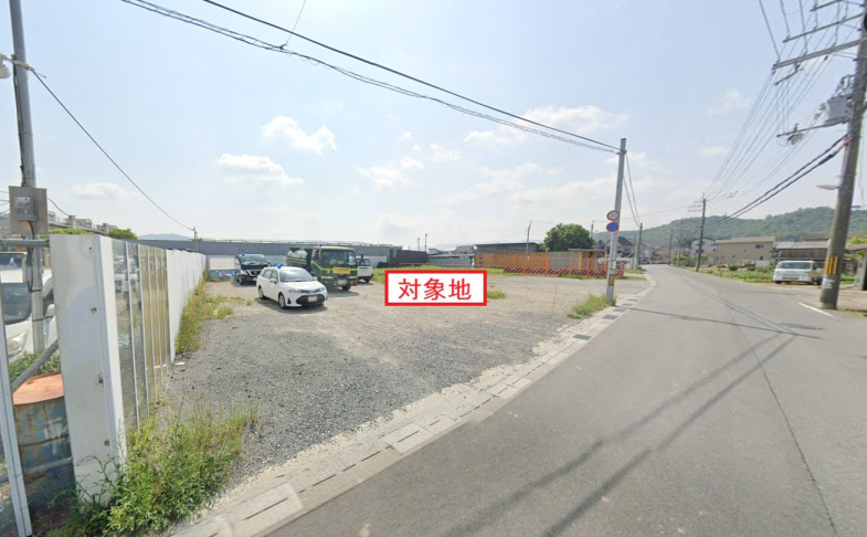 【貸土地】京都府亀岡市余部町法蔵寺