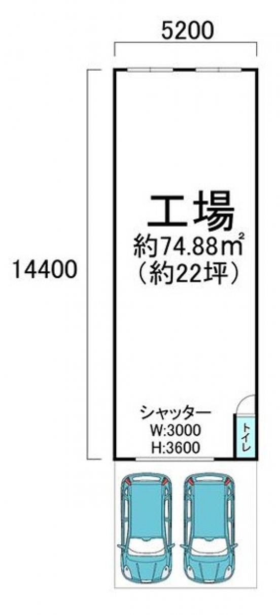 【貸倉庫】大阪府八尾市宮町