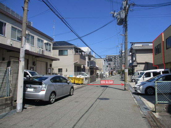 【貸倉庫付事務所】兵庫県尼崎市三反田町