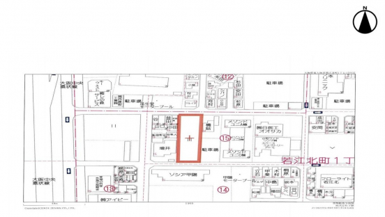 【貸土地】大阪府東大阪市若江北町