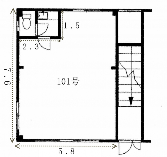 【貸倉庫・事務所】大阪府摂津市鳥飼本町