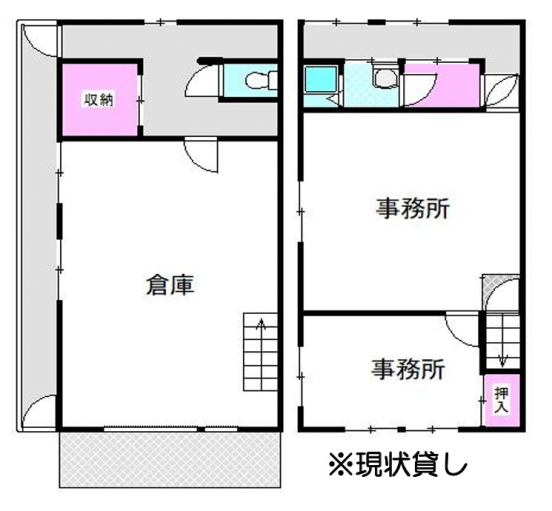 【貸倉庫・事務所】大阪府守口市大日町