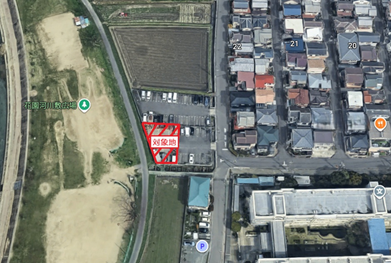 【貸土地】大阪府茨木市花園町