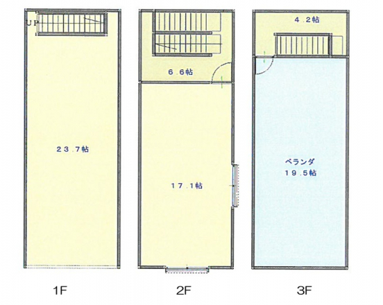 【売倉庫・事務所】大阪府東大阪市高井田西