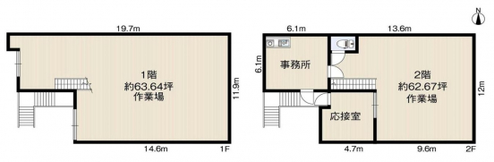 【貸倉庫】大阪府高槻市真上町