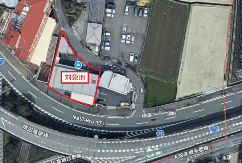 【貸土地】大阪府茨木市五日市緑町