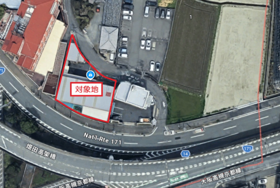 【貸土地】大阪府茨木市五日市緑町