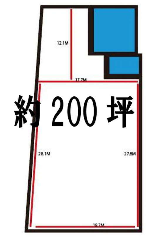 【貸土地】京都府京都市伏見区羽束師古川町