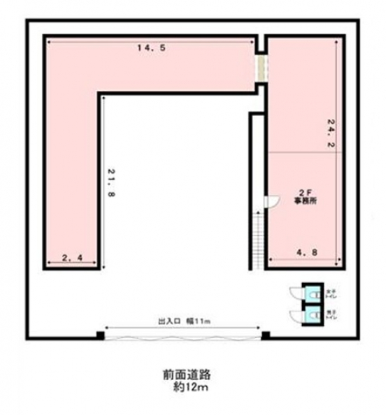 【貸工場】大阪府大阪市西淀川区中島
