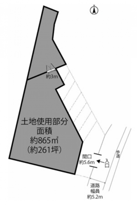 【貸土地】大阪府茨木市南安威