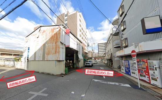 【売倉庫・工場・土地】大阪府大阪市浪速区久保吉