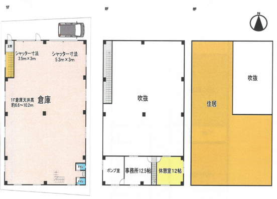 【貸倉庫】大阪府東大阪市今米