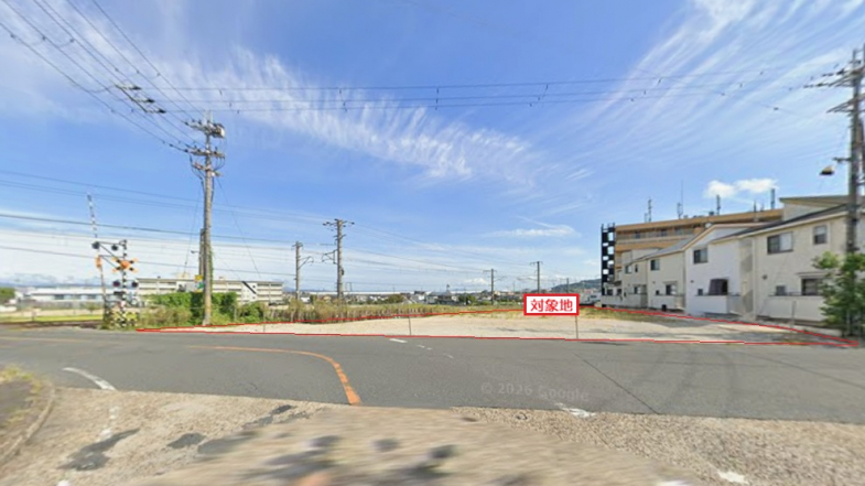 【貸土地】大阪府交野市私市