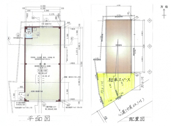 【貸倉庫】大阪府大阪市東成区深江南
