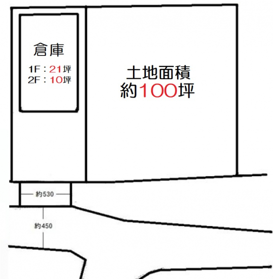 【貸倉庫】京都府京都市伏見区横大路龍ケ池