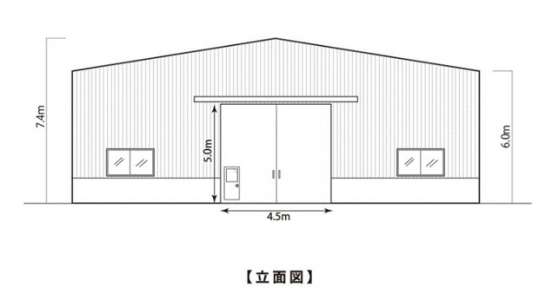 【貸倉庫】大阪府堺市中区八田西町
