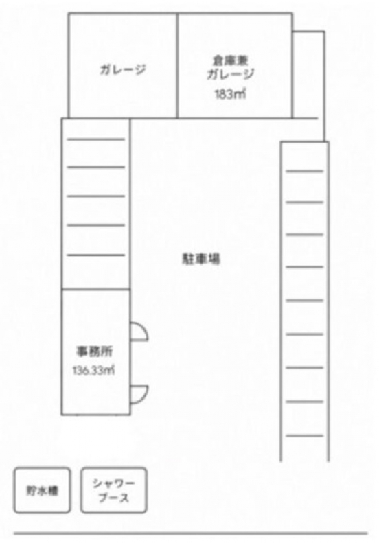 【ガレージ付1棟貸事務所】大阪府高槻市野田東