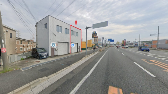 【貸倉庫・事務所】大阪府枚方市田口