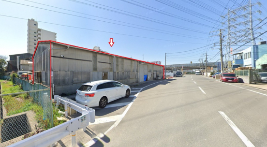 【貸倉庫・工場】大阪府大阪市平野区長吉出戸