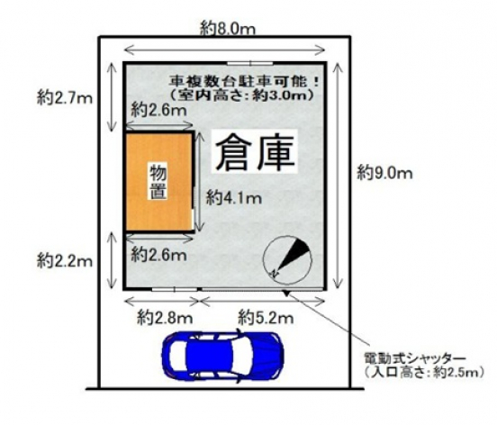 【売倉庫】大阪府岸和田市大工町