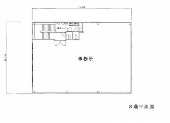 【貸倉庫付事務所】大阪府大阪市城東区放出西