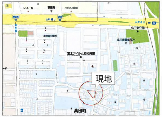 【貸土地】兵庫県尼崎市高田町
