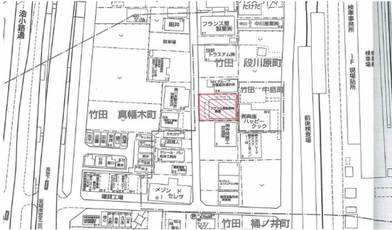【貸倉庫・事務所】京都府京都市伏見区竹田西段川原町